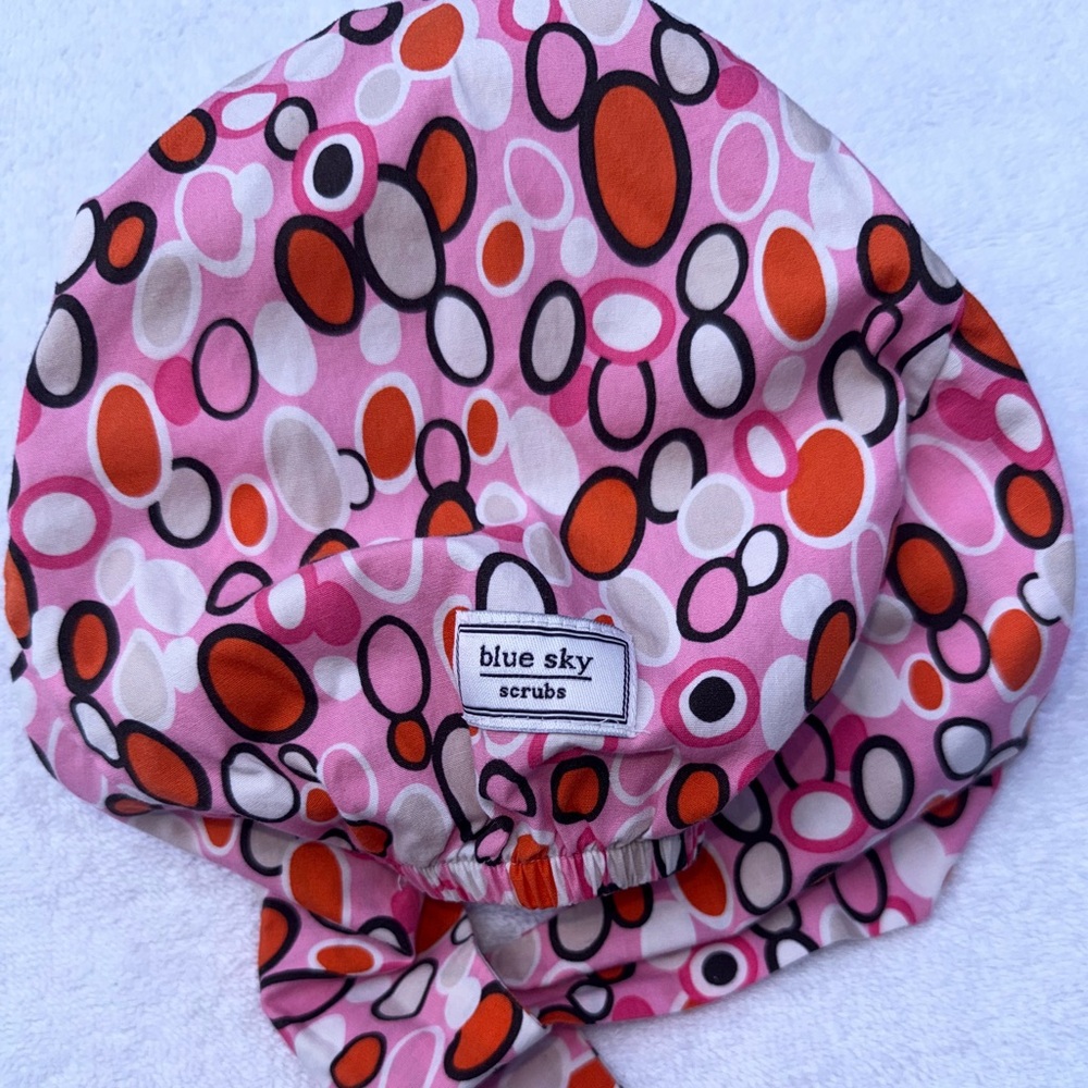 Blue sky scrub hat